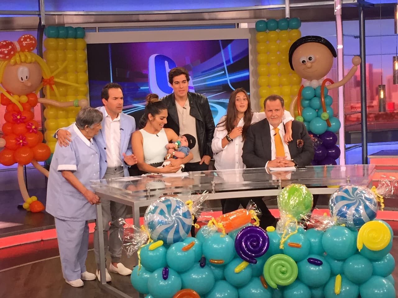 La gran familia de El Gordo y la Flaca.