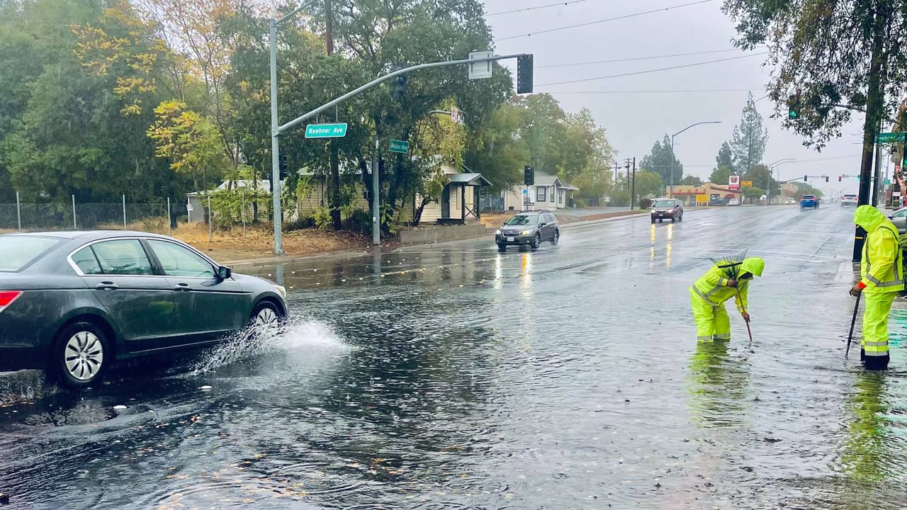 Sacramento rompe récord de lluvia en un período de 24 horas