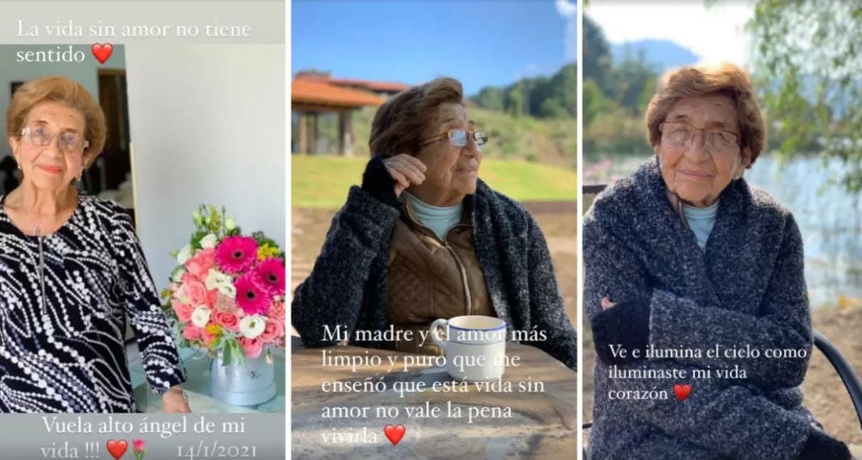 Aprovechó para dedicarle un emotivo mensaje a su madre, 
<a href="https://www.univision.com/famosos/muere-mama-humberto-zurita">doña Guadalupe Moreno, quien murió</a> el 14 de enero de este año por problemas relacionados con el estómago.
<br>