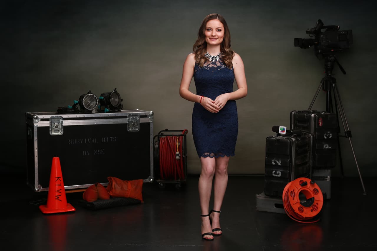 La periodista Sheila Valera, Productora de Univision Arizona.