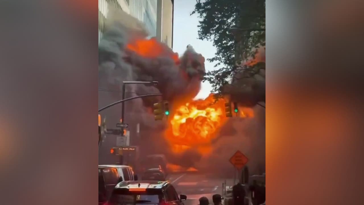 Video del momento exacto de explosión cerca de Wall Street que desató el pánico en Nueva York