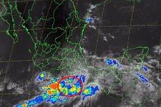 Autoridades siguen de cerca el avance del fenómeno. (Imagen del Servicio Meteorológico Nacional de México).