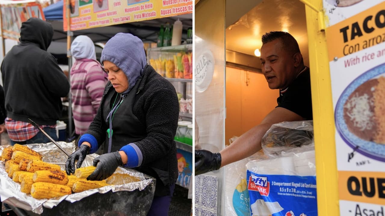 Qué impulsa a esta pareja indocumentada a trabajar 11 horas en las calles de Chicago