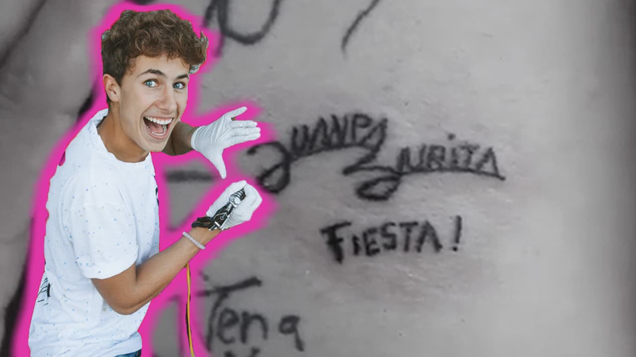 Esta persona obtiene el autógrafo más extremo de su artista favorito, Juan Zurita