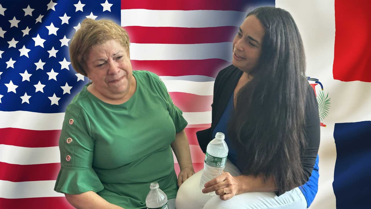 Una madre dominicana se reúne con la hija que le robaron hace 42 años: así fue el emotivo reencuentro