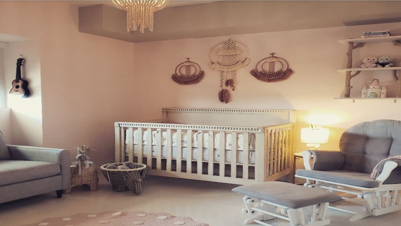 La cuna, la ropa y el color de las paredes: fotos de la habitación de la bebé de Michelle Galván