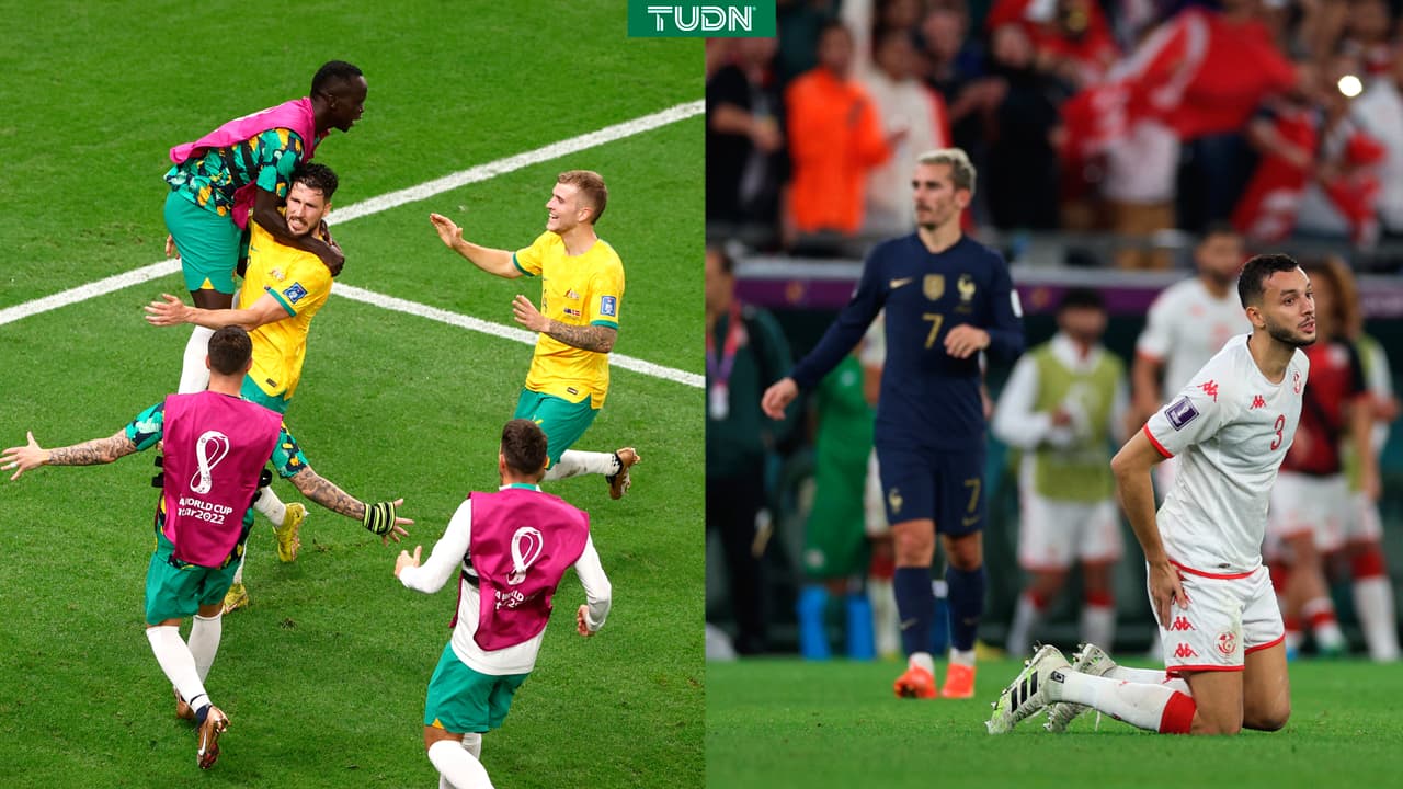 Australia dio la campanada y se unió a Francia en los Octavos de Qatar 2022