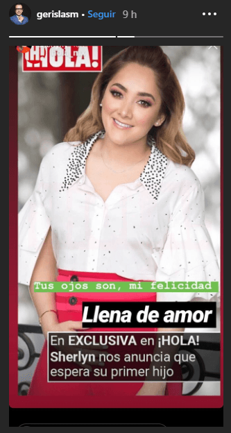 Gerardo Islas, quien estuvo casado con la actriz de 2013 a 2015, compartió este jueves en sus historias de Instagram la imagen que publicó su ex en redes sociales y agregó “tus ojos son mi felicidad”.