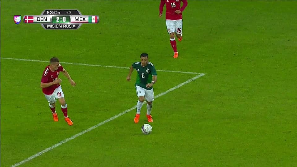 ¡Terminó el segundo tiempo!