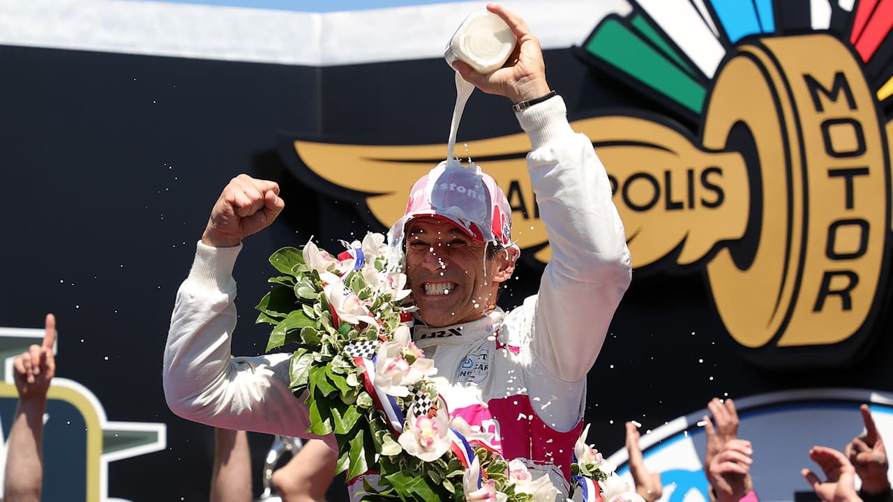 Castroneves hace historia en las 500 Millas de Indianápolis