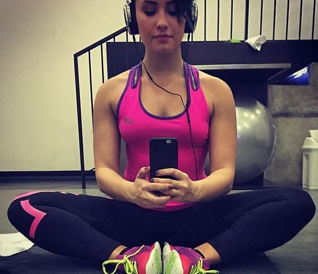 Ahora Demi lleva una vida súper saludable y está alejada de los excesos.