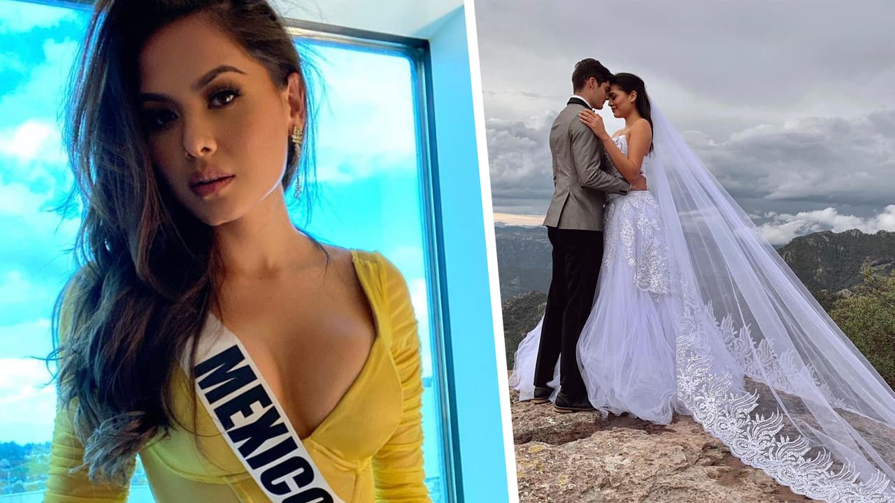 Publican fotos de Andrea Meza en vestido de novia: Así buscan desprestigiar a la nueva Miss Universo