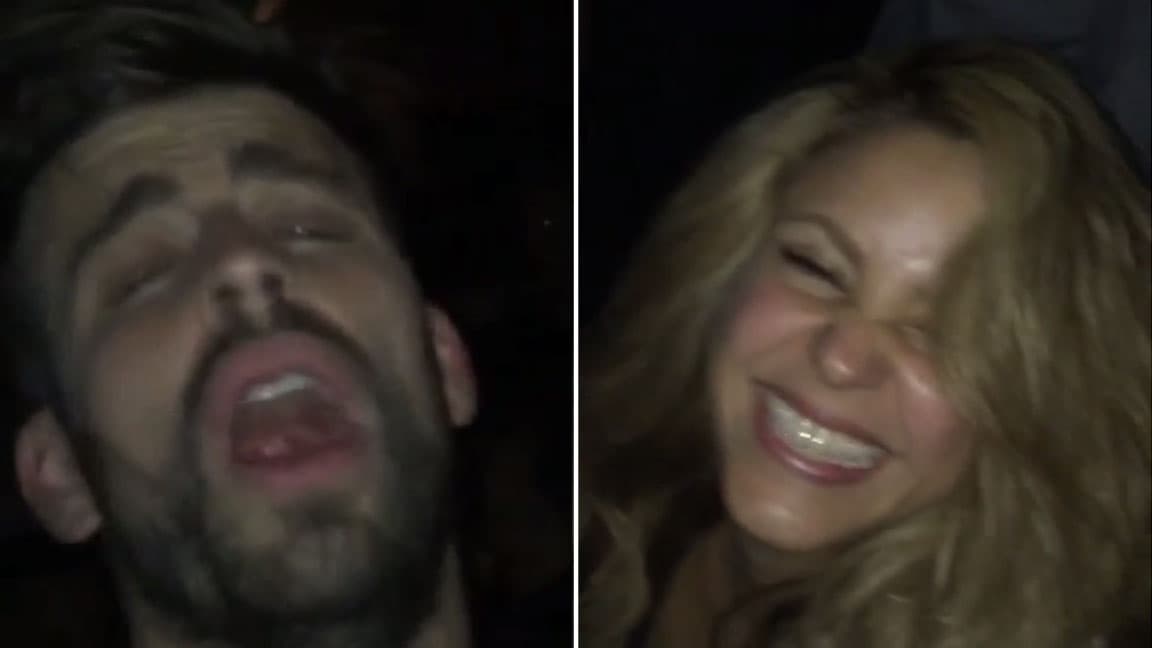 El equipo de Piqué, FC Barcelona, se llevó la copa y así festejó con Shakira por la victoria.