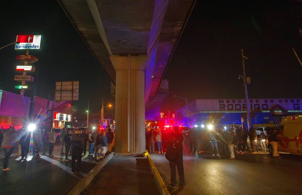 Inmediaciones de Topo Chico donde se produjo la revuelta durante la madrugada del jueves.
