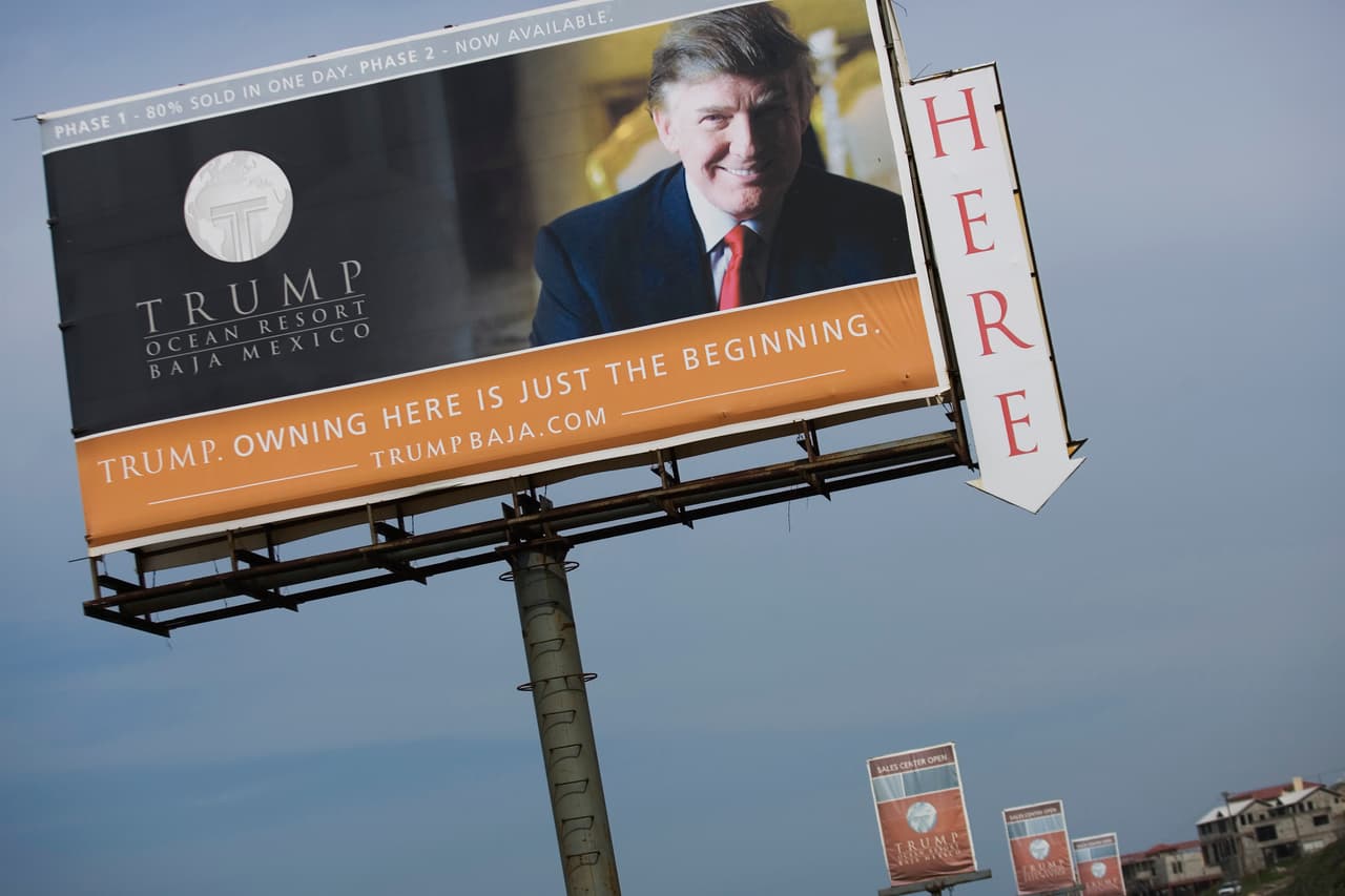 México autorizó marcas de Trump para hoteles y turismo a un mes de que asumiera la presidencia