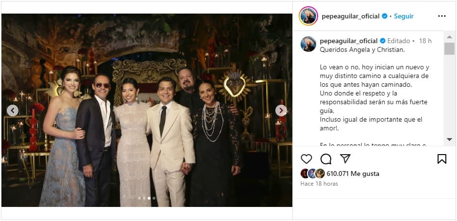 Ángela Aguilar y Christian Nodal se casaron.