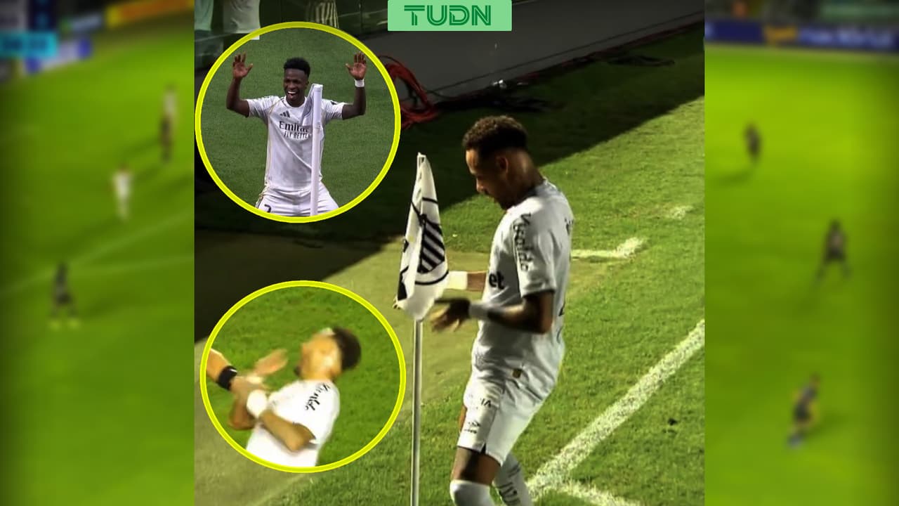 ¡Báilalo! Neymar celebra como Vini y finge agresión del rival