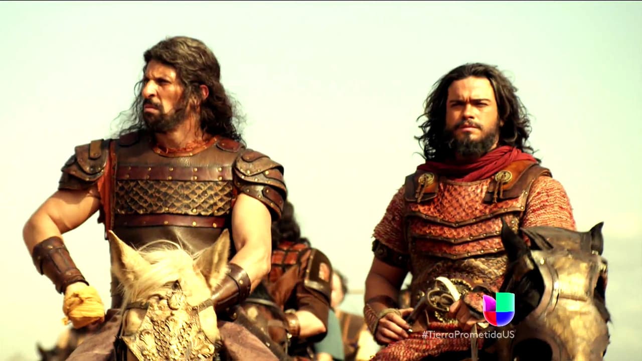 En el gran estreno de la serie 
<b><a href="http://www.univision.com/series/la-tierra-prometida">'La Tierra Prometida'</a></b>, Josué y su ejército llegaron al reino de Jericó en busca de la tierra que Dios les prometió.
