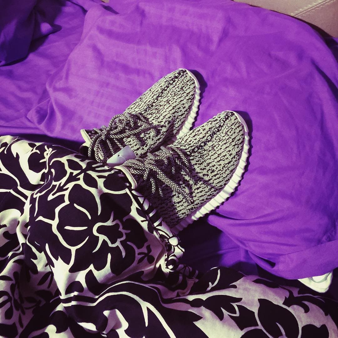 También presumió una foto de su regalo.