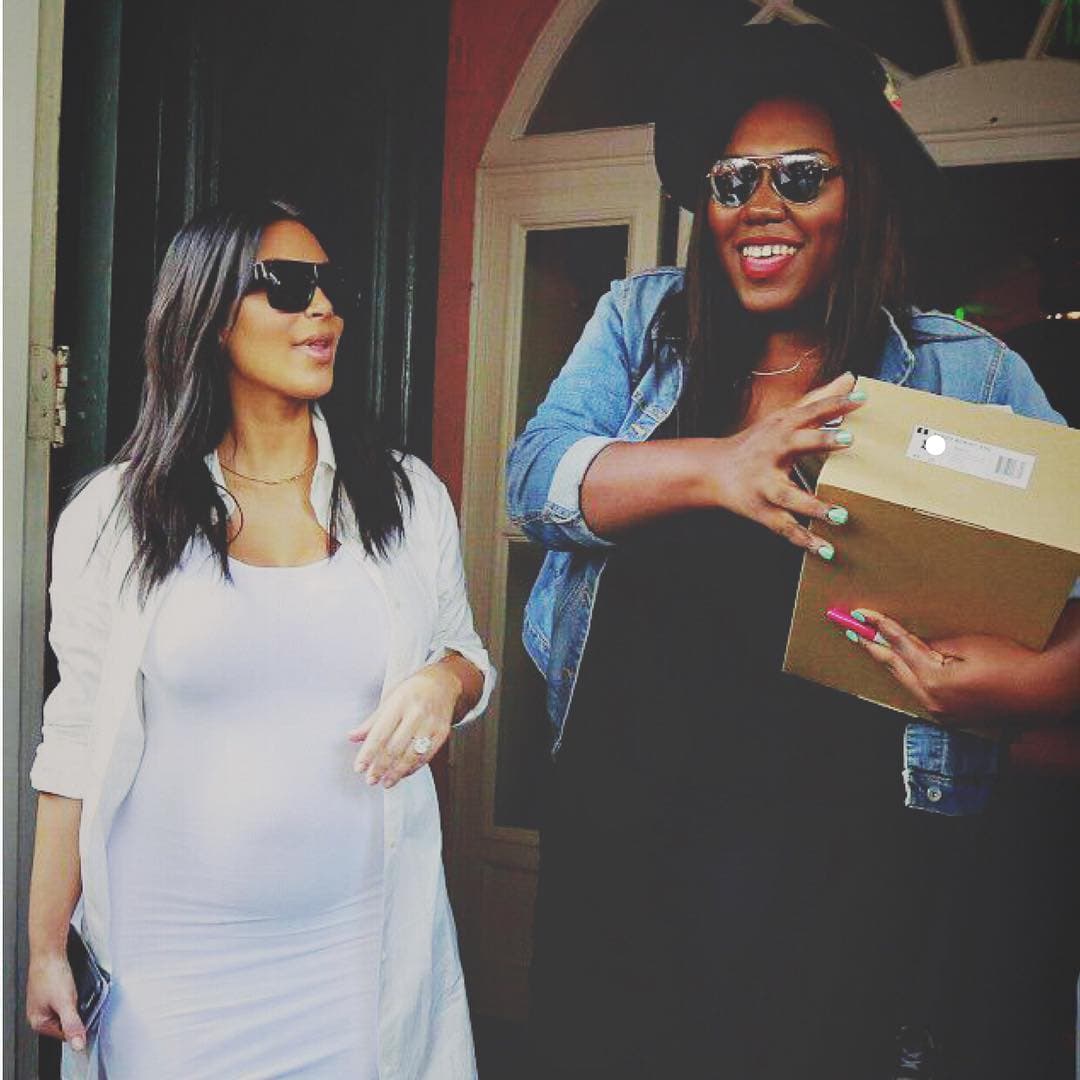 Myleeza Mingo no pudo tener un mejor regalo de cumple que haber conocido a la Kardashian.