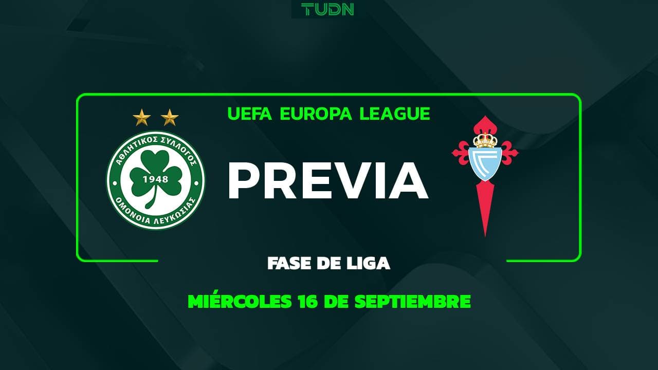 A qué hora y dónde ver el Omonia vs. Celta en la UEFA Europa League