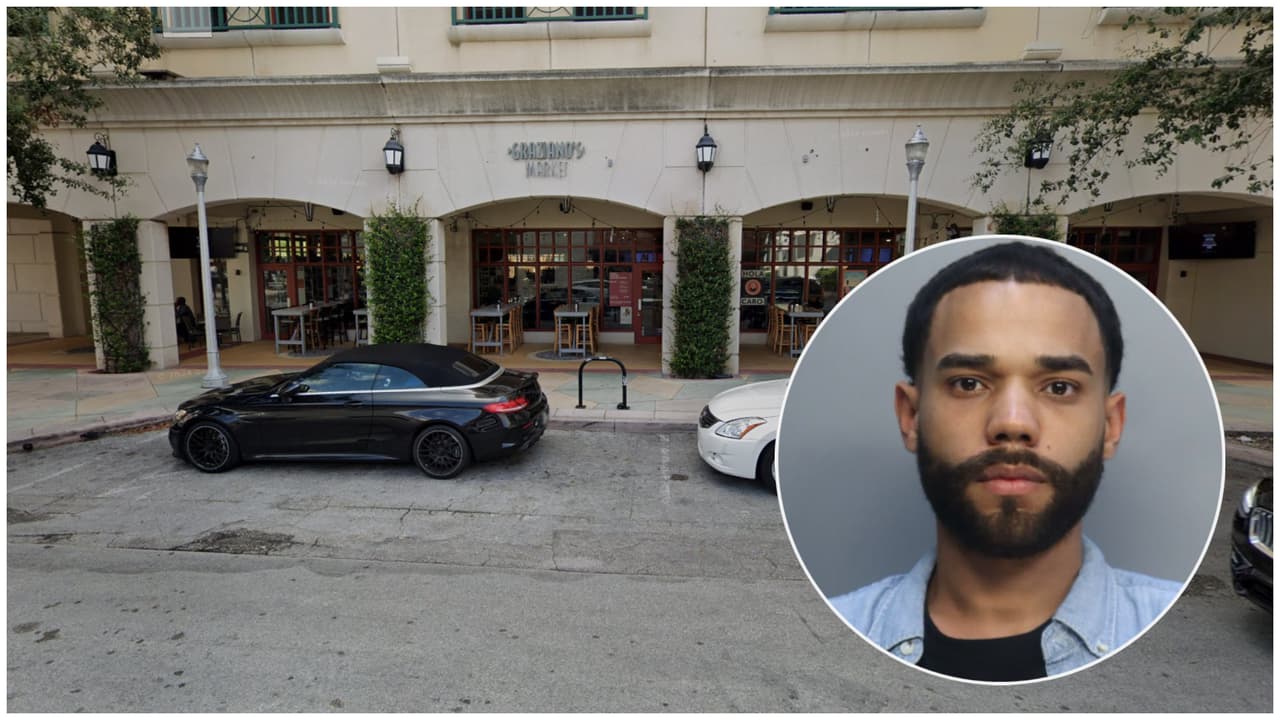 Exempleado de Graziano’s en Coral Gables es acusado de causar daños al restaurante y atacar a un trabajador 