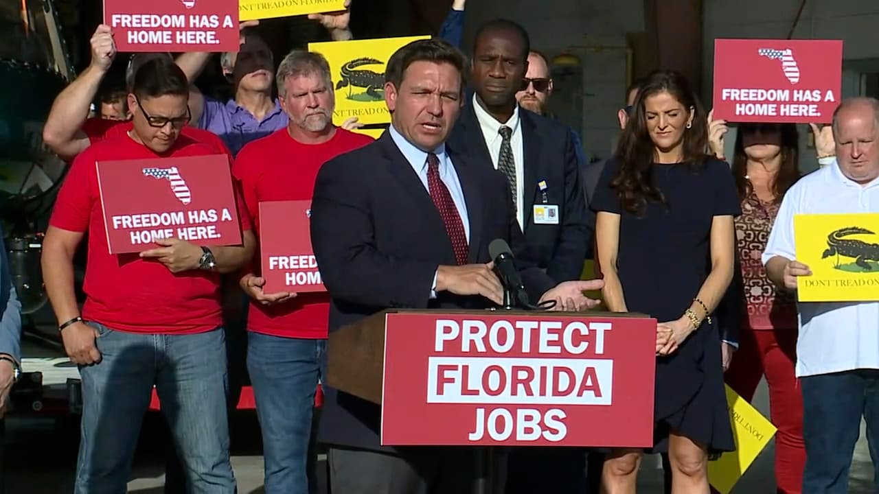 “Estoy listo para continuar luchando para preservar su libertad”: DeSantis quiere 4 años más en Florida
