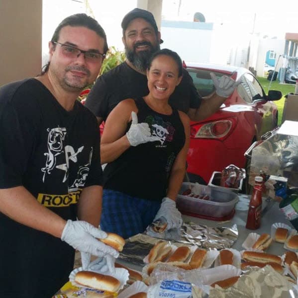 En septiembre de 2017 ayudó a los damnificados del huracán María que devastó la 'isla del encanto'.