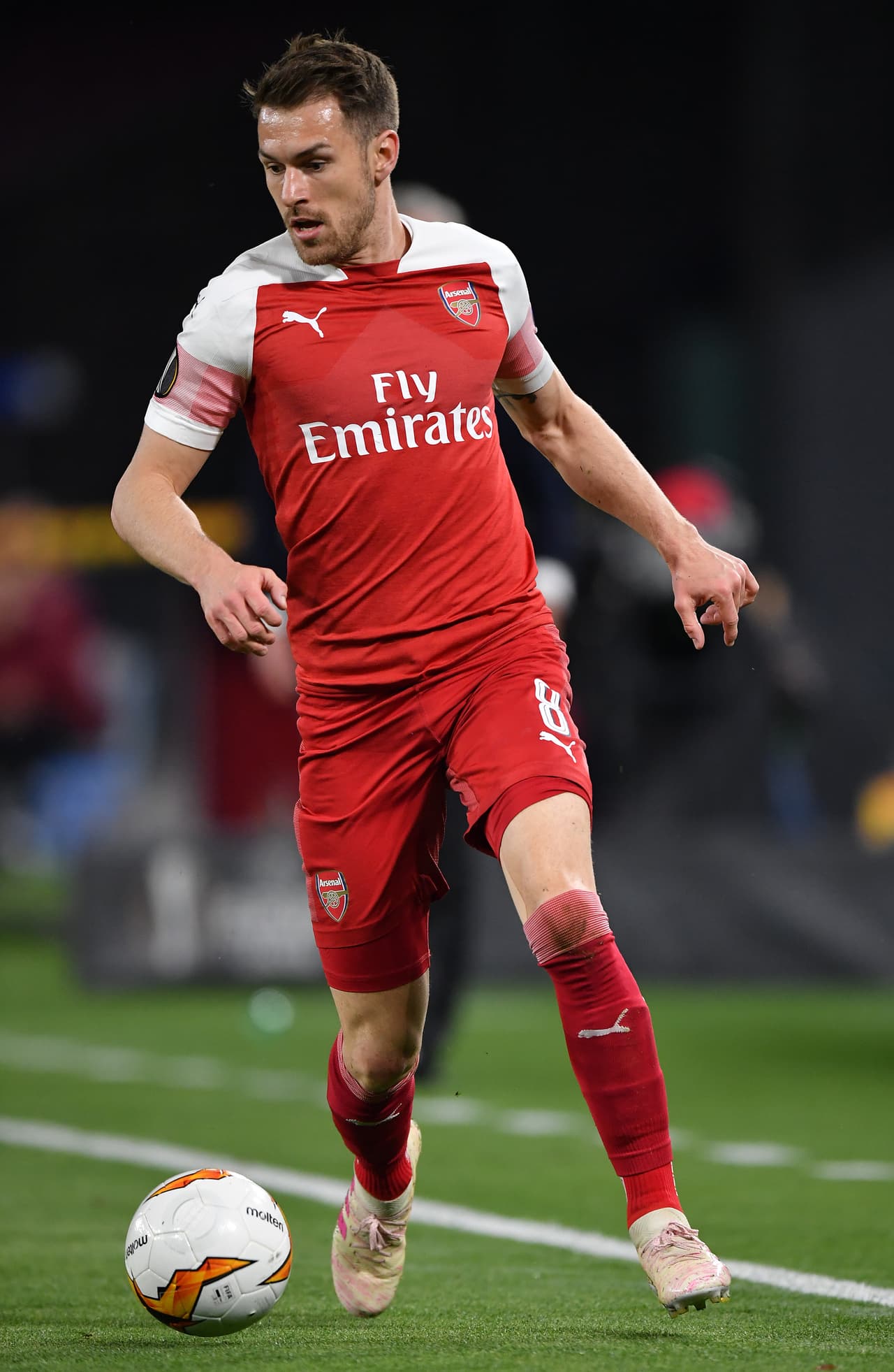 Aaron Ramsey del Arsenal.