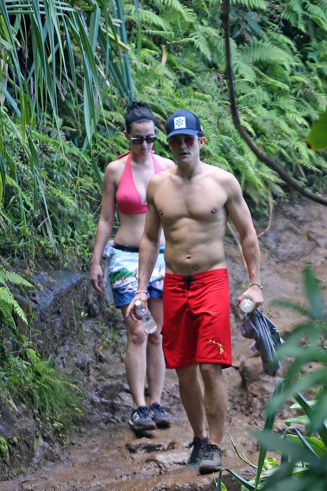 Y hasta aprovecharon para perderse por algunos rincones.