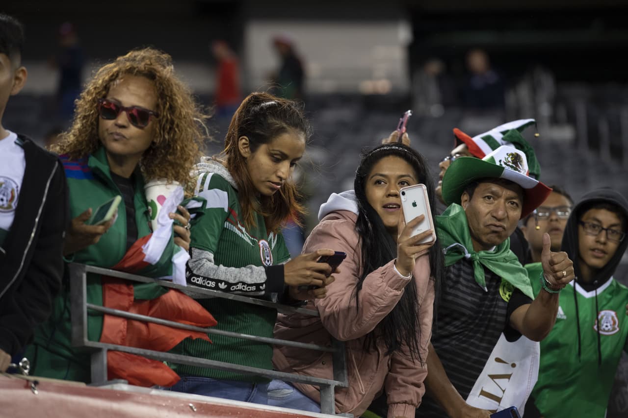 Así se encuentra el ambiente en el MetLife Stadium para el ¡Choque de Gigantes!