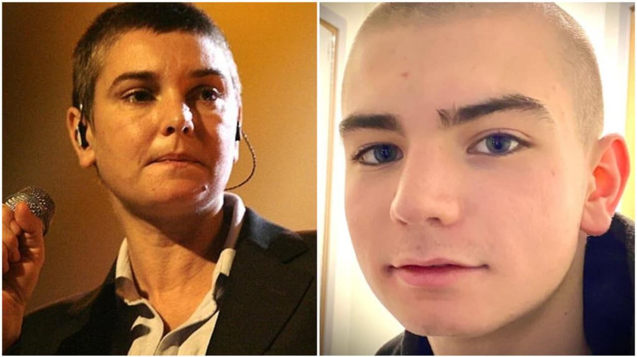 Sinéad O´Connor y su hijo Nevi'im Nesta Ali Shane O'Connor.