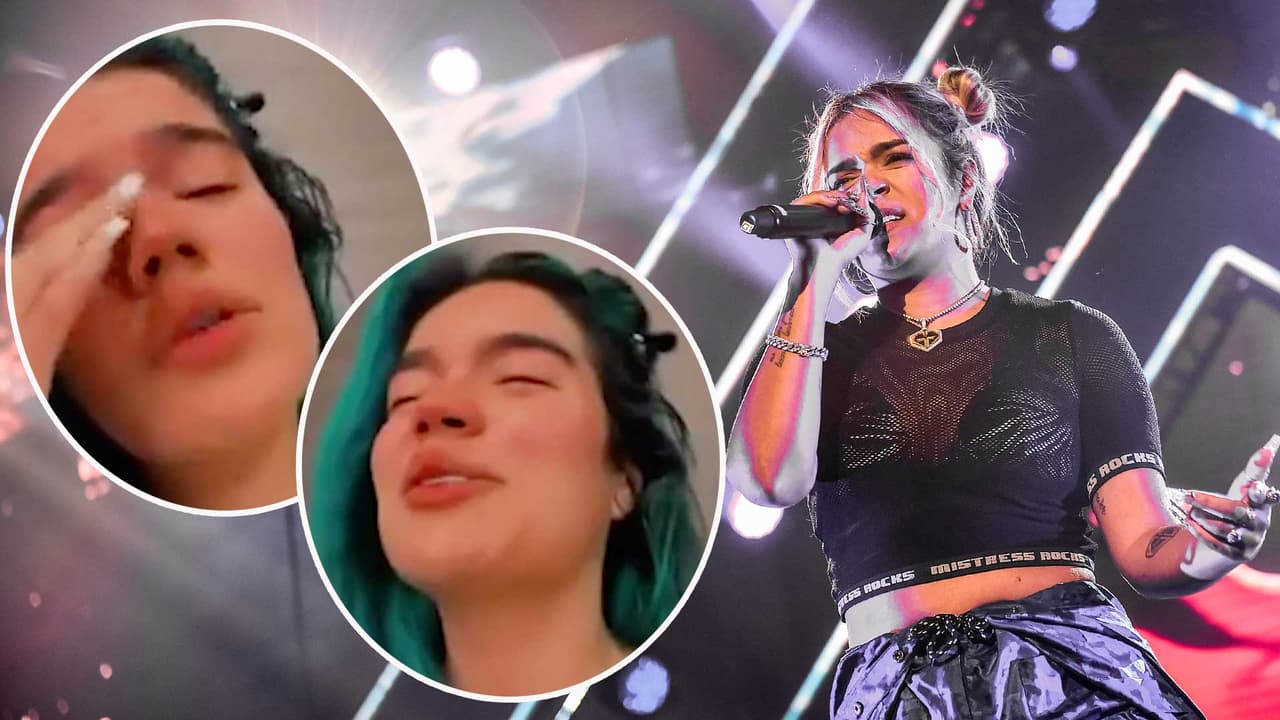 Entre lágrimas, Karol G muestra su emoción y agradece a sus compatriotas por dos ‘Sold Out’
