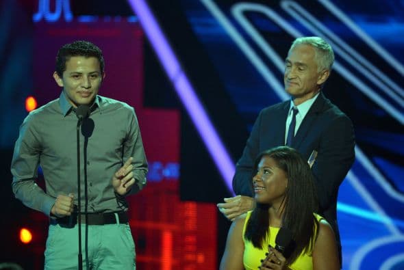 El otro concursante también agradeció la oportunidad de ser parte de Premios Juventud.