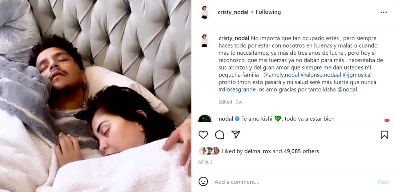 "No importa qué tan ocupado estés, pero siempre haces todo por estar con nosotros en buenas y malas o cuando más te necesitamos", escribió.