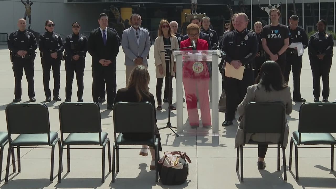 LAPD crea fuerza especial para combatir tomas ilegales de calles