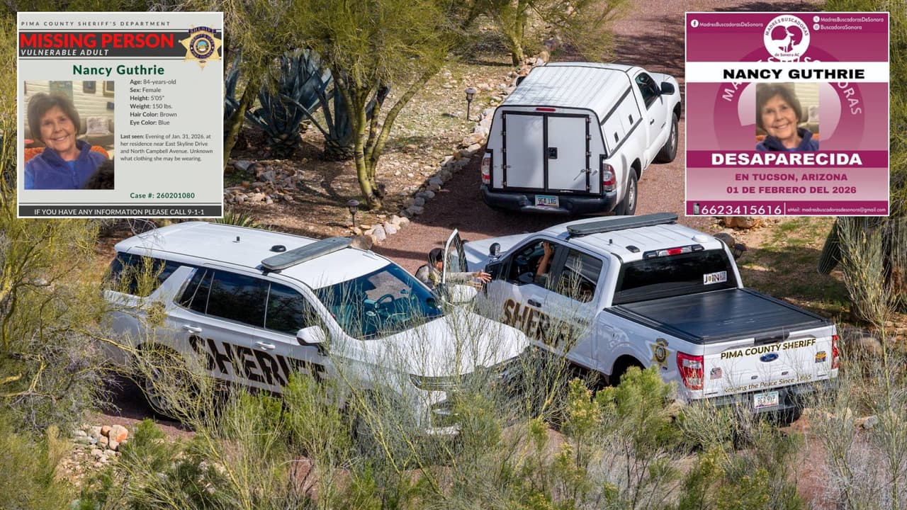 Puntos y momentos clave de la desaparición de Nancy Guthrie en su casa en Tucson