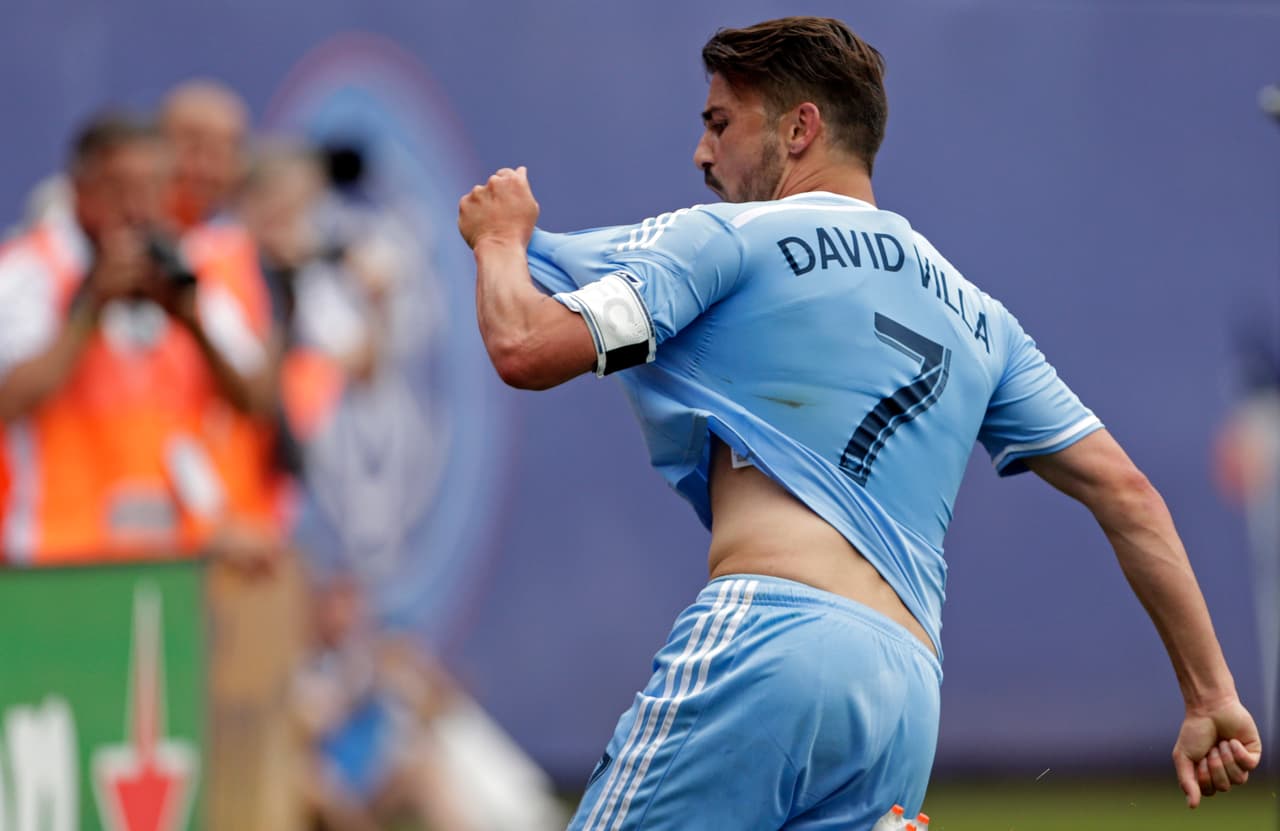A fuerza de goles David Villa construye su candidatura para ser el MVP de la MLS en 2016