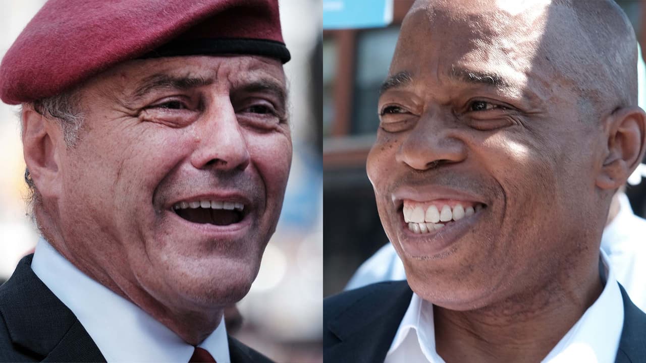 Conoce a Eric Adams y Curtis Sliwa, los candidatos a la alcaldía de NYC en estas elecciones