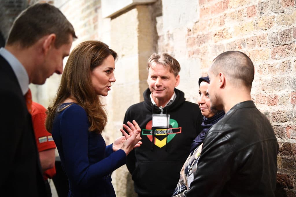 En el lugar, Kate y William convivieron con los afectados del incendio de la Torre Grenfell, un edificio habitacional que fue consumido por el fuego el 14 de junio de 2017.
<br>