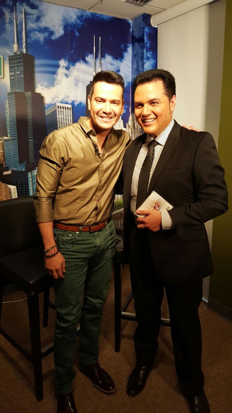 Auri Salgado lo entrevistó y platicaron de todo.