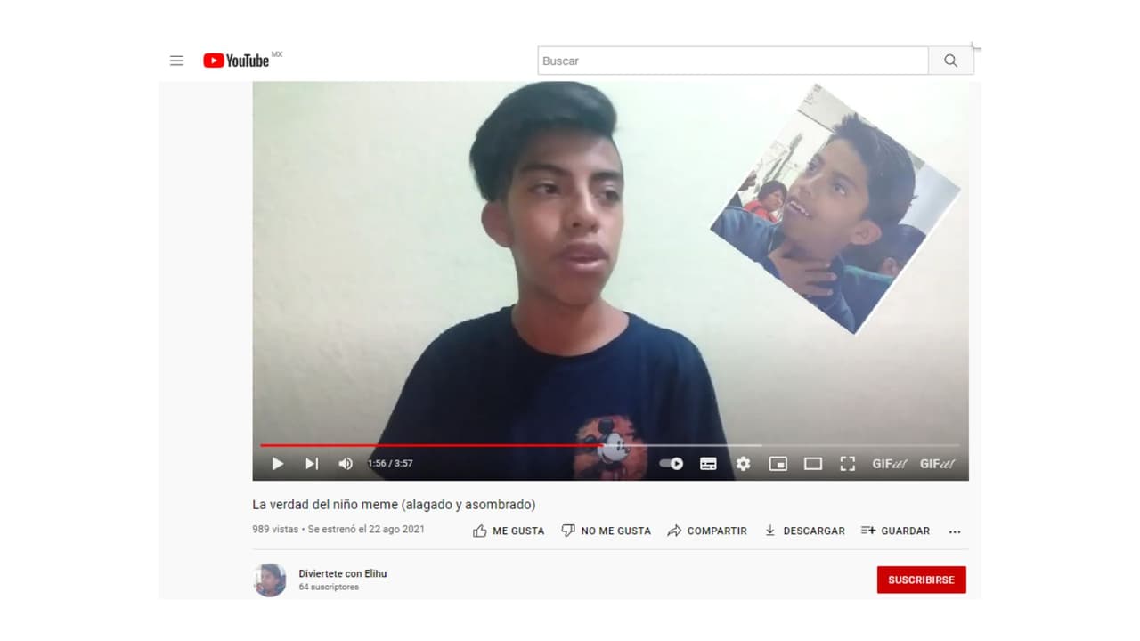 Video: La verdad del niño meme (alagado y asombrado)