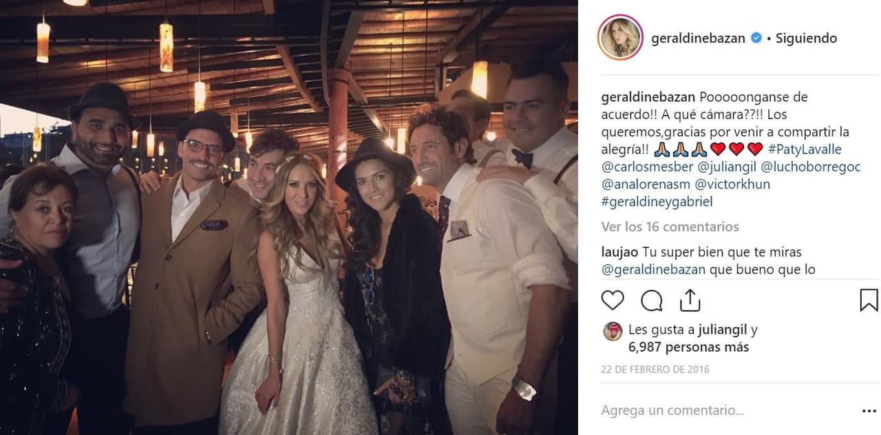 Un año y dos meses después de la boda, se desató el escándalo pues trascendieron públicamente rumores de que 
<b><a href="https://www.univision.com/entretenimiento/gabriel-soto-responde-si-se-haria-prueba-de-adn-con-matias-fotos">Gabriel Soto sería el padre de Matías</a></b>, el bebé que tuvieron en común los actores Julián Gil y Marjorie de Sousa.
<br>