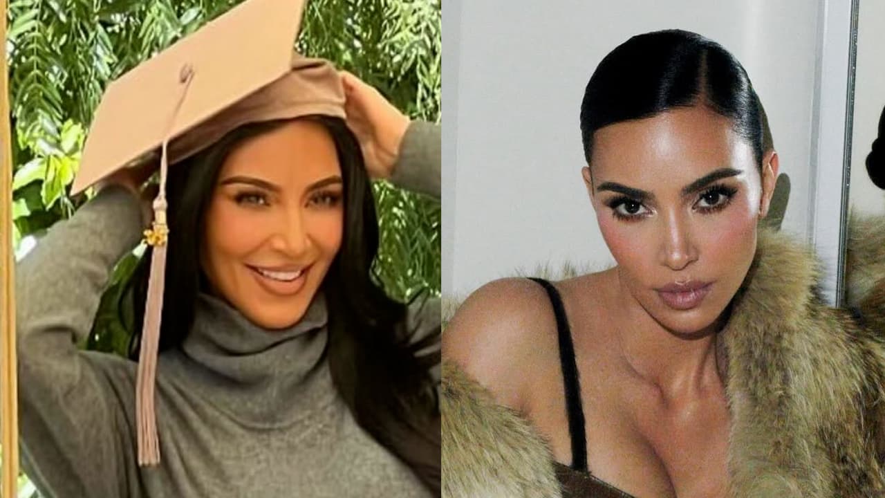Kim Kardashian se gradúa en leyes después de 6 años y lo hace sin ir a Universidad