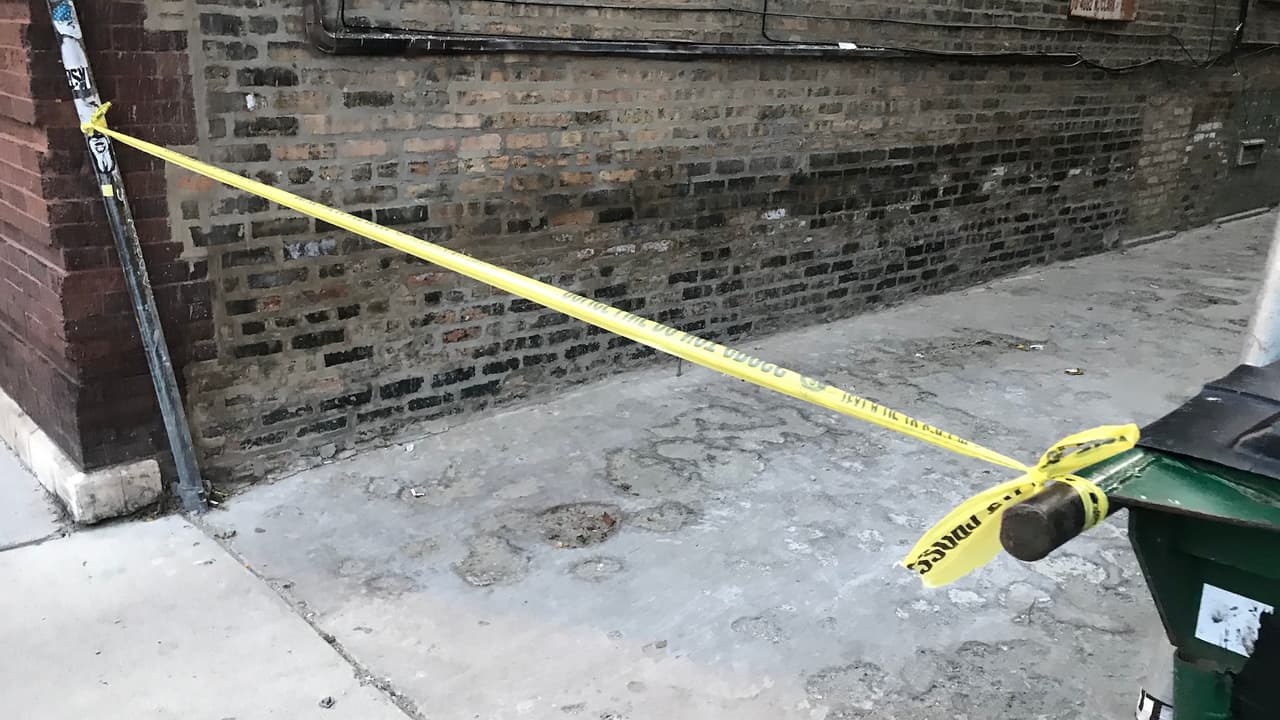 Acordonaron varias calles para impedir el acceso del público.