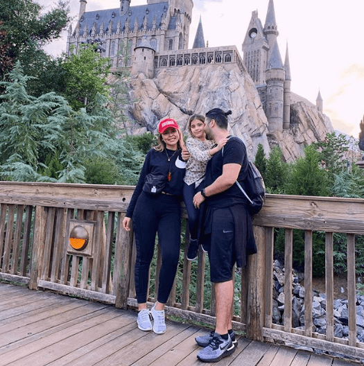 Este es el segundo matrimonio para los dos y en el caso de Jorge, de su primer relación nació su hija Lía, que ya tiene 10 años.