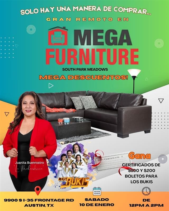 Te gustaria boletos para Los Bukis? Aqui te dejamos el evento de la semana!!