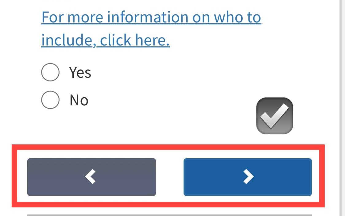 Cuando respondas por internet, y quieras revisar tus respuestas anteriores, usa únicamente los
<b> botones inferiores</b> del cuestionario y no las flechas que están arriba en el navegador. 
<br>
