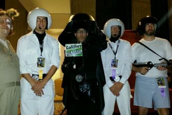 Disfraces de todo tipo llenaron de colorido las calles de Atlanta. (Imágenes tomadas de Twitter)