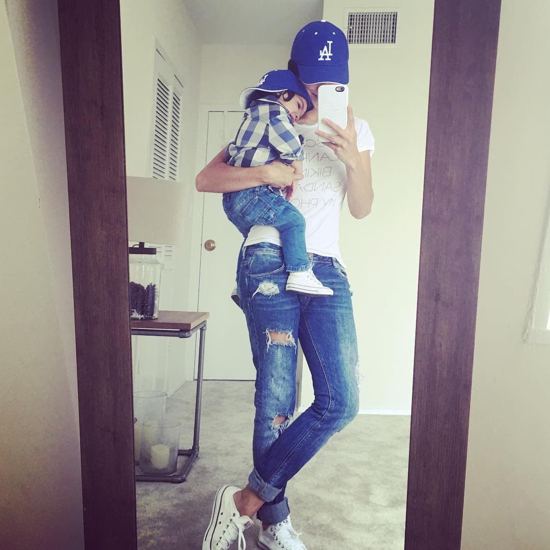 Alejandra Espinoza ya tiene al suyo y no se cansa de disfrutarlo y pasar sus fines de semana junto al hermoso Matteo.